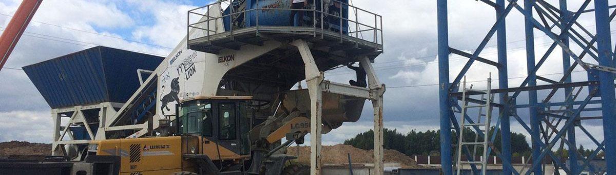 Промышленное оборудование бетонного завода
